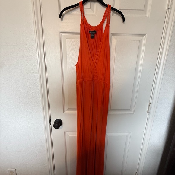 Lane Bryant Vibrant Orange Dress - Picture 1 of 3
